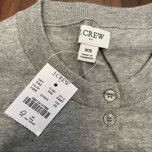NWT J. Crew Cardigan in Heather Grey